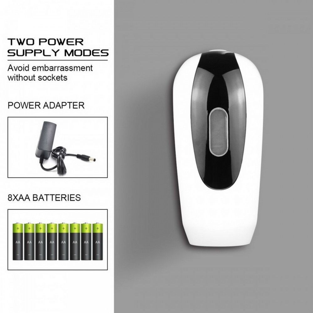 Adagoló szenzoros folyékony szappanhoz és kézfertőtlenítő gélhez 1 liter műanyag SD04 fehér/fekete - Image 3