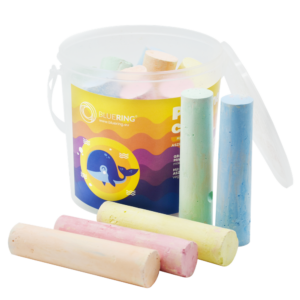 Aszfaltkréta vödrös  Bluering® 15 db klf. szín, Bálnás