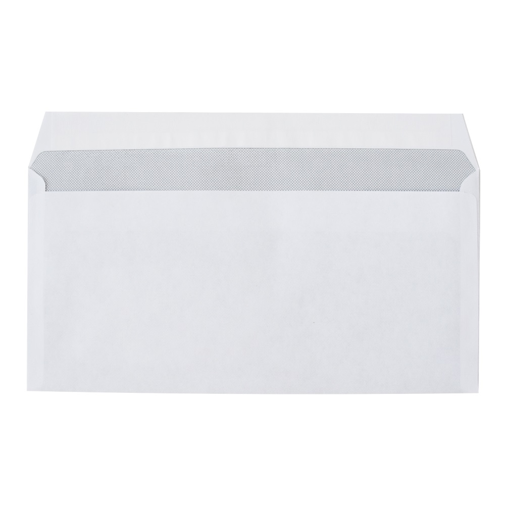 Boríték LA4 szilikonos bélésnyomott jobb ablakos 35x90mm 110x220mm J28A20 Bluering® fehér - Image 3