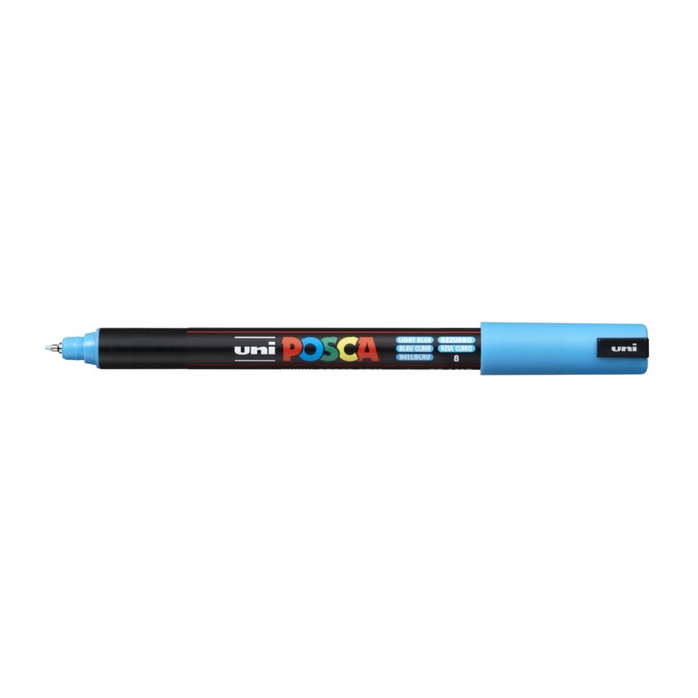 Dekormarker 0,7-1mm, Uni, Posca PC-1M világoskék