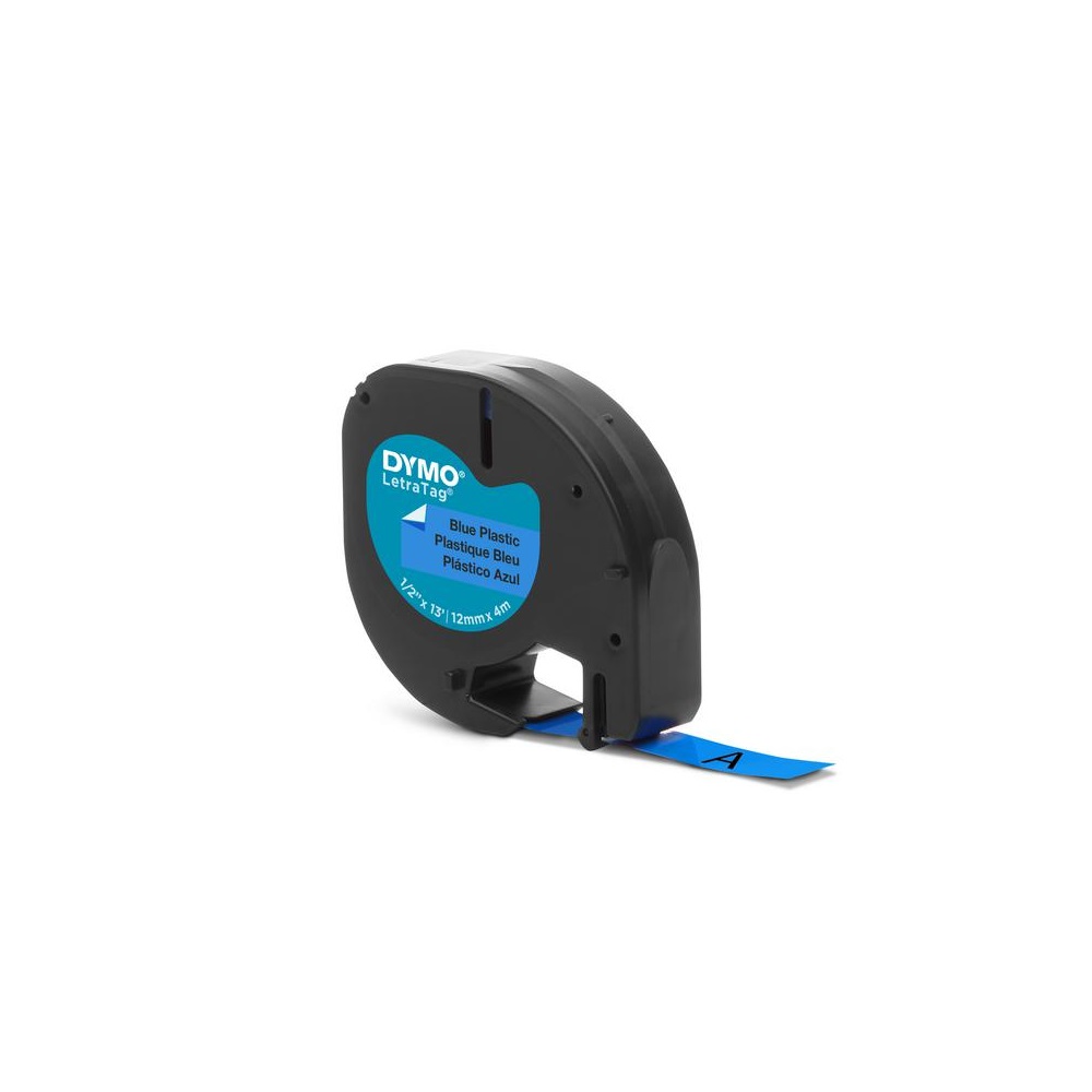 Feliratozógép szalag Dymo Letratag S0721650/59426 12mmx4m ORIGINAL kék - Image 5