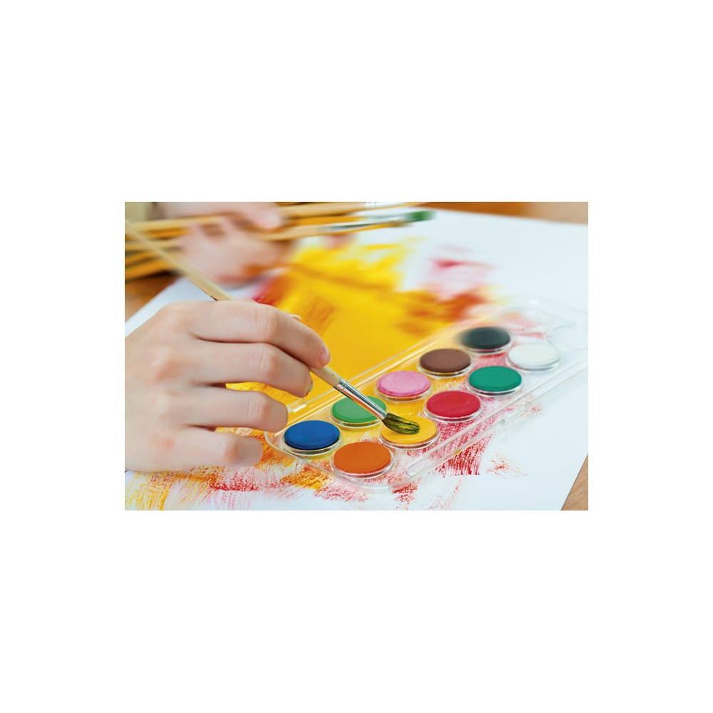 Ecsetkészlet, 2, 4, 6, aquarell Educa 251 bliszteres - Image 4