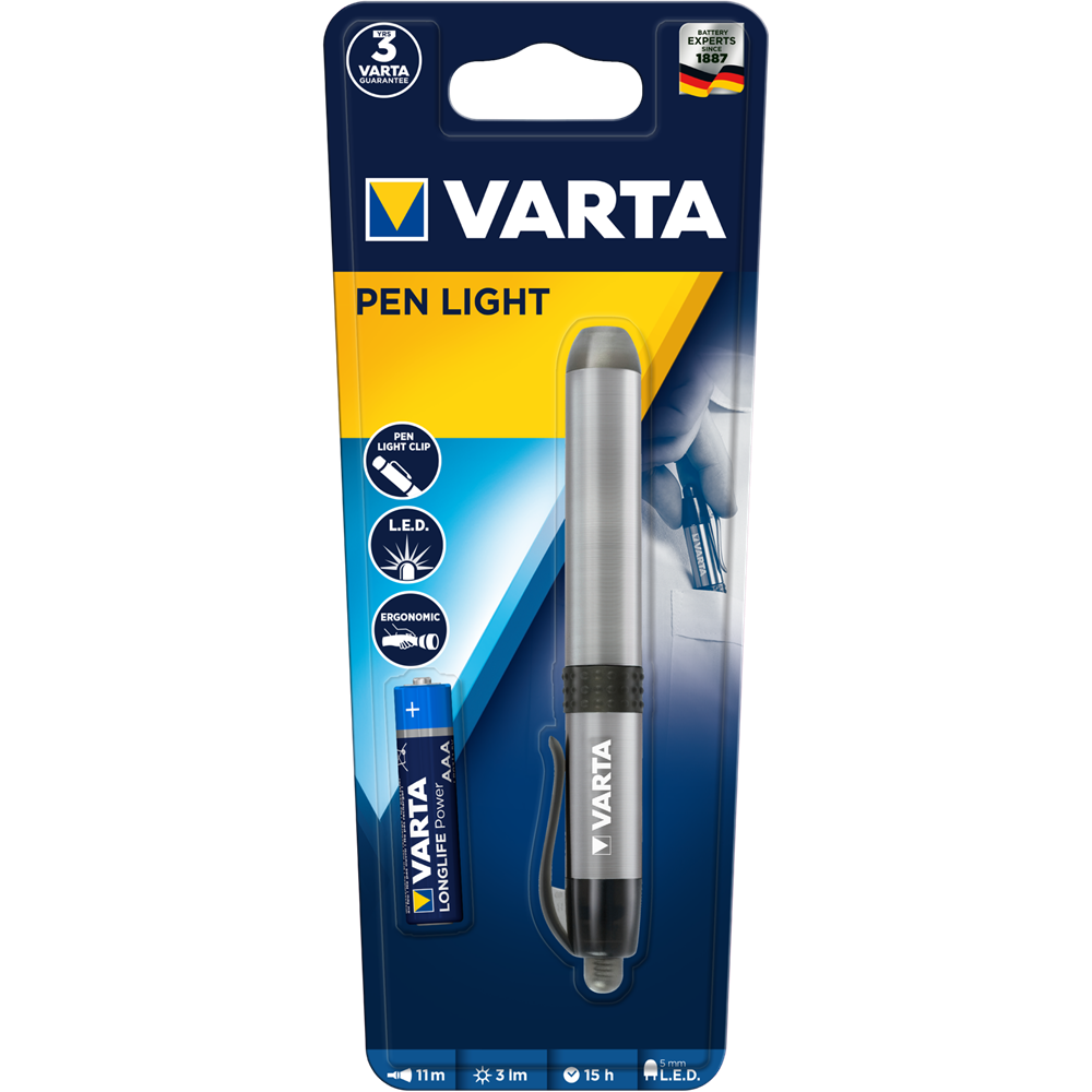 Elemlámpa Pen Light Varta