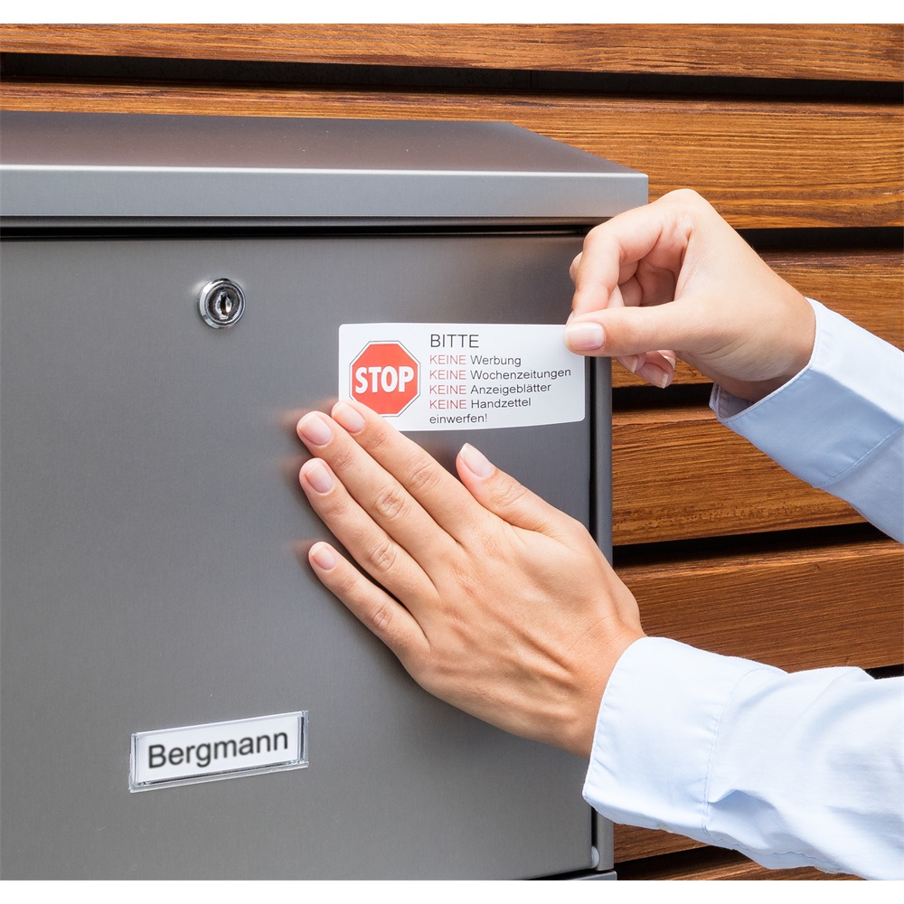 Etikett címke, 210 x297mm, időjárásálló poliészter, 1 címke/ív, 20 ív/doboz, Avery fehér - Image 5