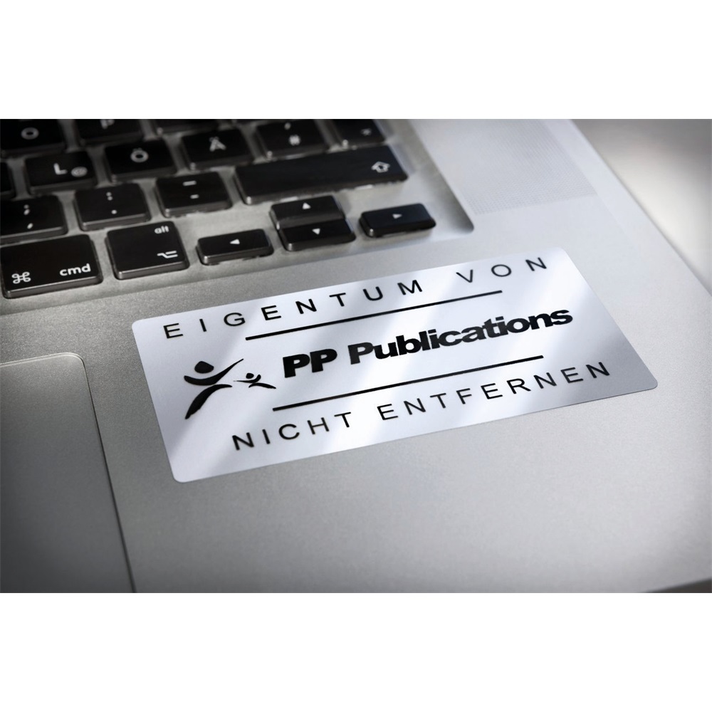 Etikett címke, 25,4 x10mm, ipari poliészter, 189 címke/ív, 20 ív/doboz, Avery ezüst - Image 6