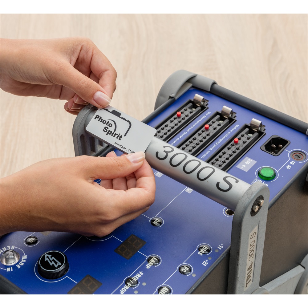 Etikett címke, 45,7 x21,2mm, ipari poliészter, 48 címke/ív, 8 ív/doboz, Avery ezüst - Image 5