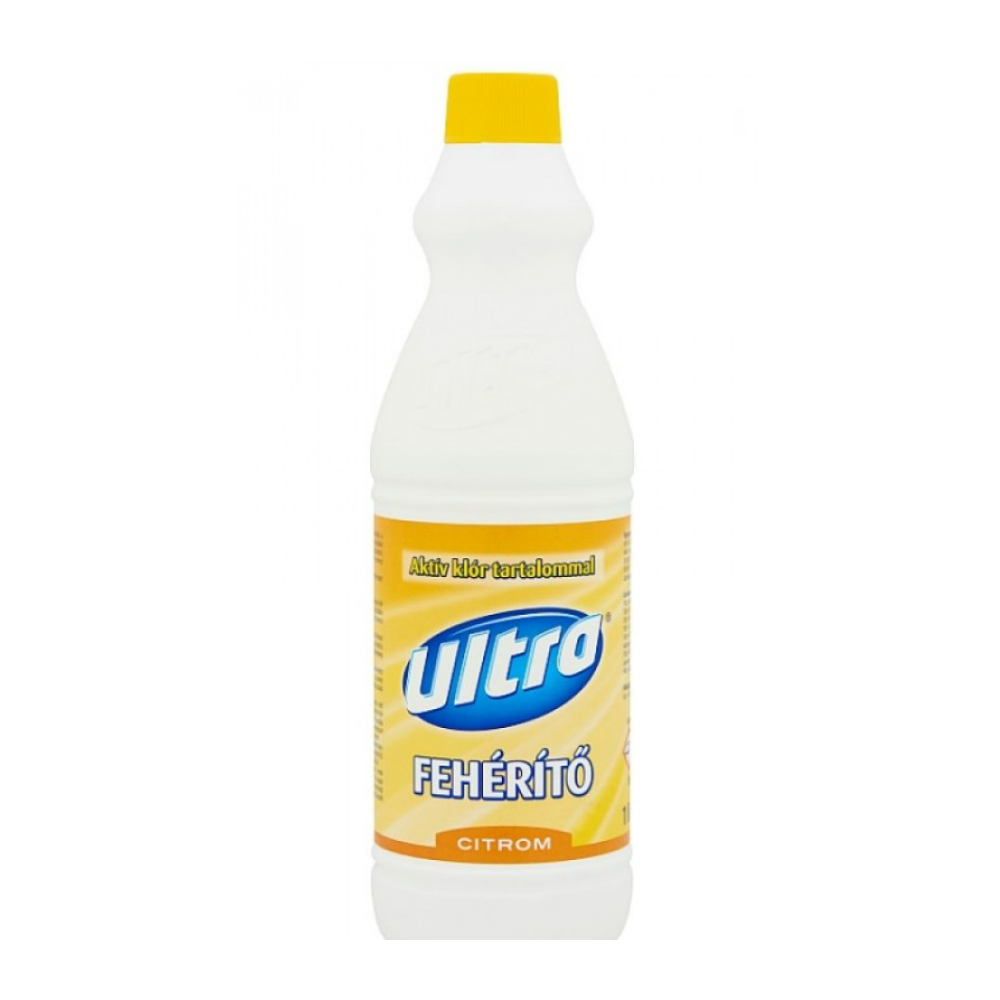 Fehérítő folyadék 1 liter Ultra fehérítő Citrom