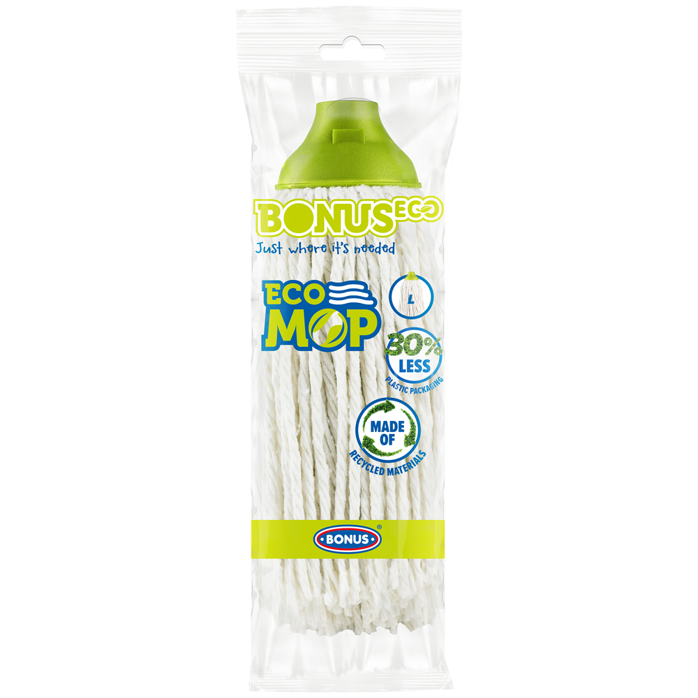 Felmosó fej mop fehér L-es méret 150 g CottonMOP Bonus_B491 - Image 3