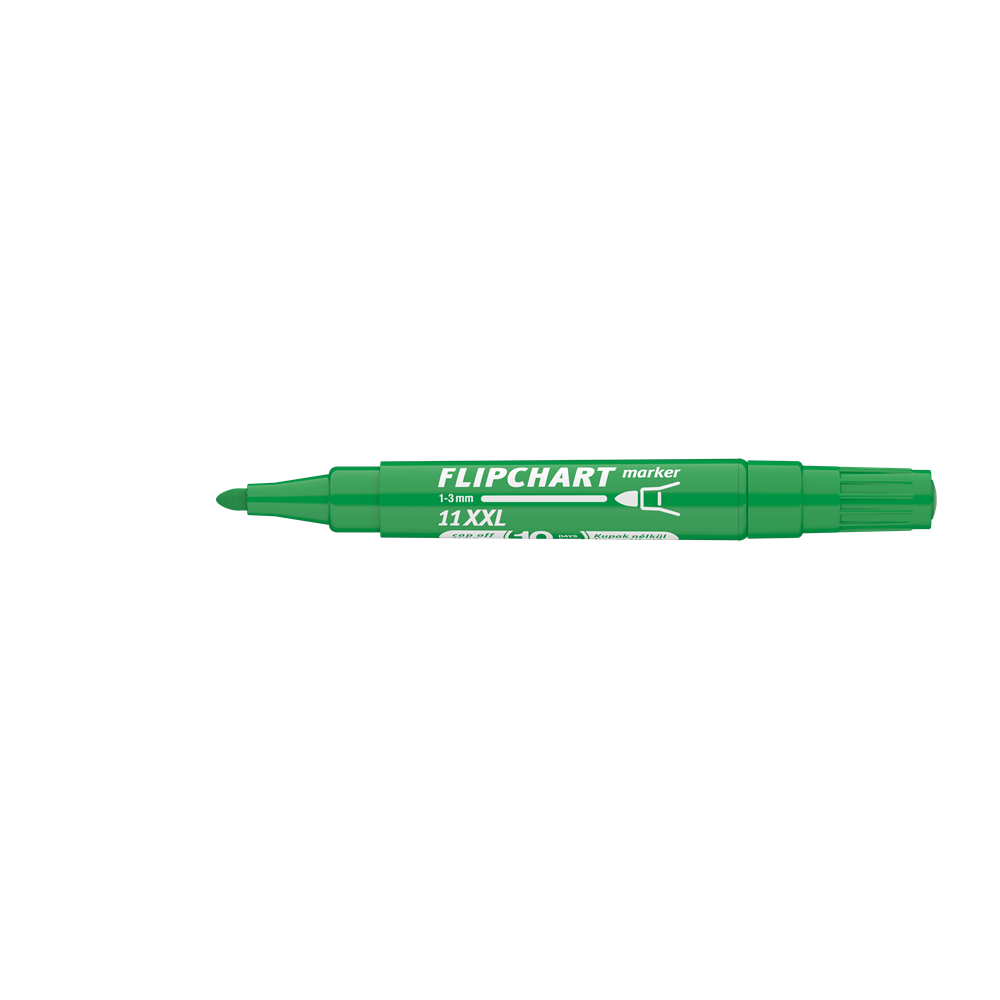 Flipchart marker vízbázisú 3mm, kerek Artip 11XXL zöld - Image 3