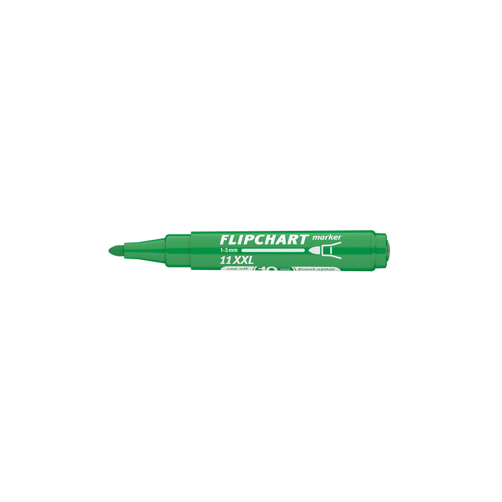 Flipchart marker vízbázisú 3mm, kerek Artip 11XXL zöld - Image 4