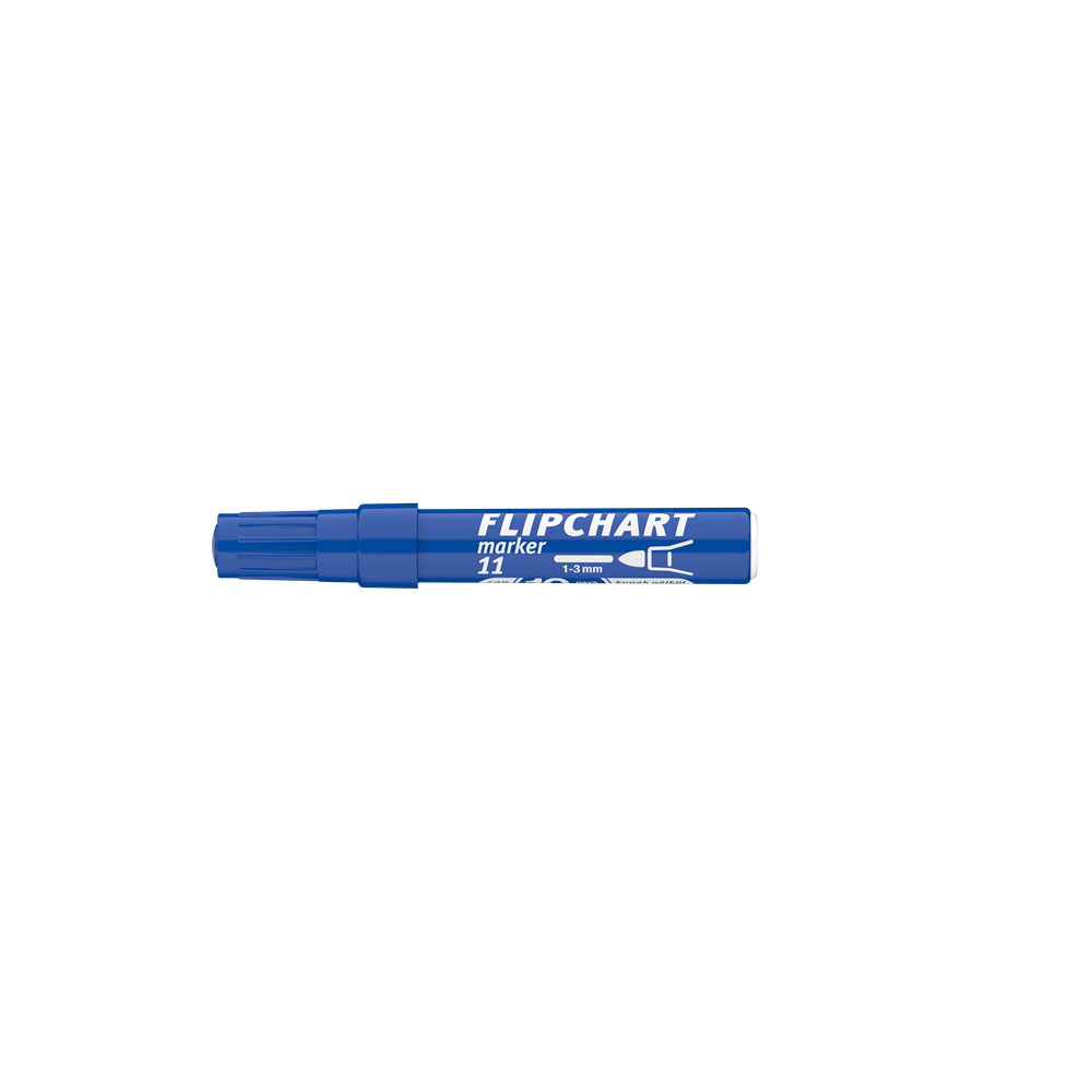 Flipchart marker vízbázisú 3mm, kerek Artip 11 kék - Image 5