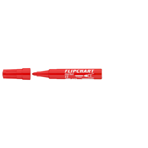 Flipchart marker vízbázisú 3mm, kerek Artip 11 piros