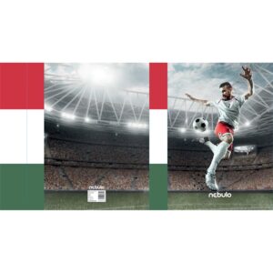 Füzetbox, A4, Foci, 6 db/csomag Nebulo