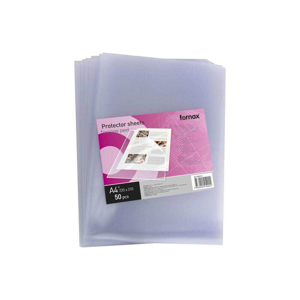 Genotherm `L` A4, 80 micron narancsos, felül-oldalt nyitható, 50 db/csomag, Fornax - Image 4