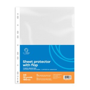 Genotherm lefűzhető, A4, 150 micron oldalt hajtófüllel Bluering® 10 db/csomag,