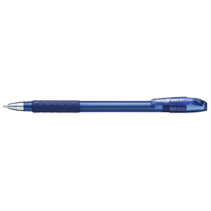 Golyóstoll kupakos 0,35mm, háromszög fogózóna Pentel Feel it BX487-C, írásszín kék