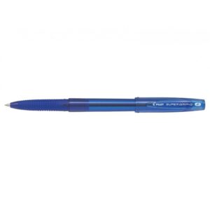 Golyóstoll 0,7 kupakos F Super Grip G Pilot, írásszín kék