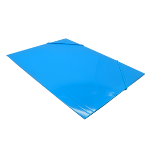 Gumis mappa A4, 300g. karton sarok gumírozással Bluering®, kék