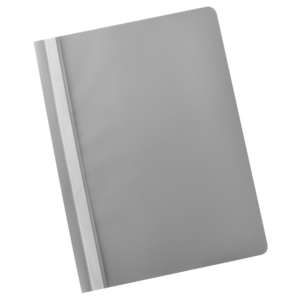 Gyorsfűző műanyag A4, PP Fornax szürke