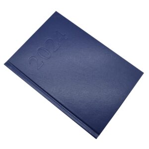 Határidőnapló agenda Standard A/5, napi, fehérlapokkal (kék) 2024. Bluering®