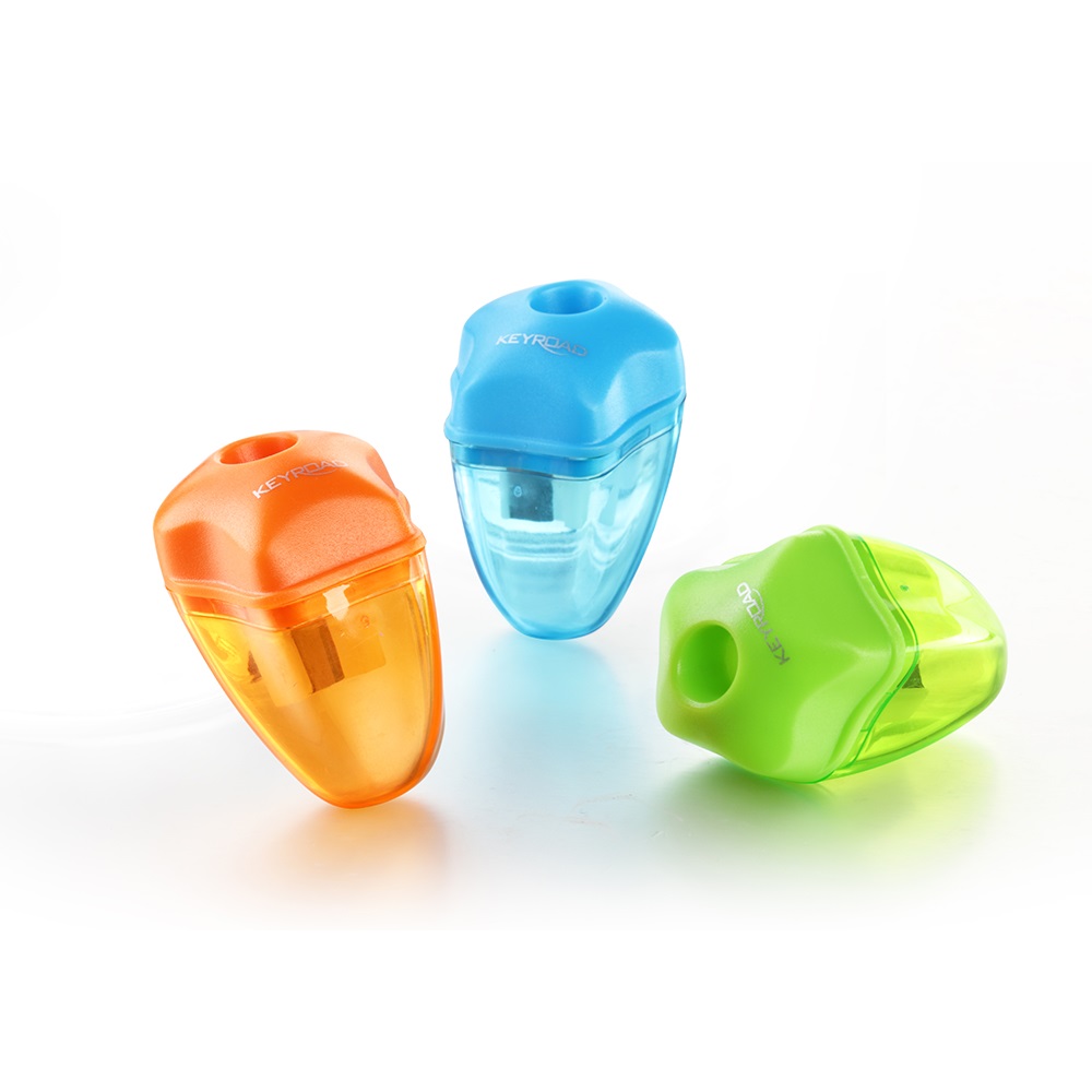 Hegyező 1 lyukú tartályos 24 db/display Keyroad Starfish vegyes színek - Image 4