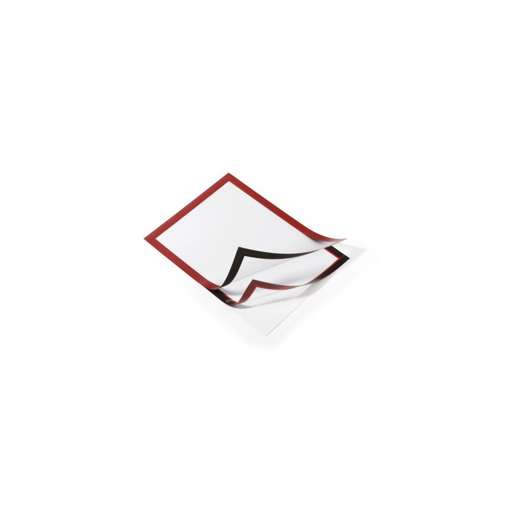 Infókeret A4, XXL csomag, 10 db/doboz, Durable Duraframe® piros - Image 6