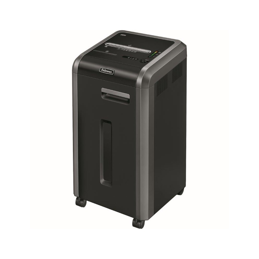 Iratmegsemmisítő, 22lap, csík vágás 5,8mm, Fellowes® Powershred 225i - Image 3