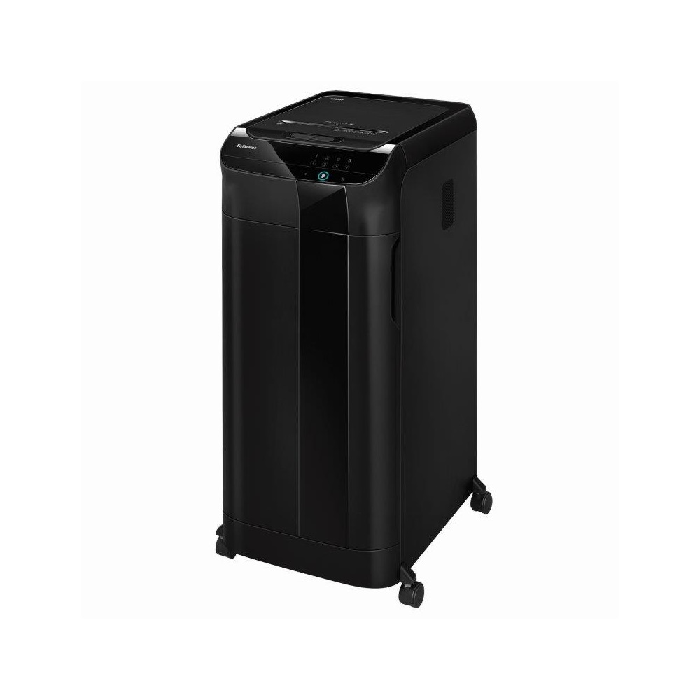 Iratmegsemmisítő, 600lap, mikrokonfetti vágás 2x12mm, Fellowes® AutoMax 600M, fekete - Image 3