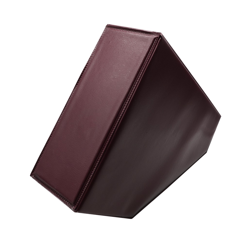 Iratpapucs 9cm, PVC Bluering®, bordó - Image 4
