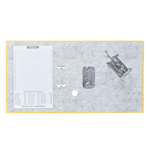 Iratrendező A4, 5cm,lapraszerelt, Bluering® Smart sárga