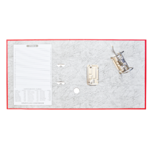 Iratrendező A4, 7,5cm,lapraszerelt, Bluering® Smart piros