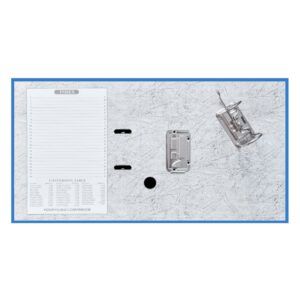 Iratrendező A4, 7,5cm,lapraszerelt, Bluering® Smart világoskék