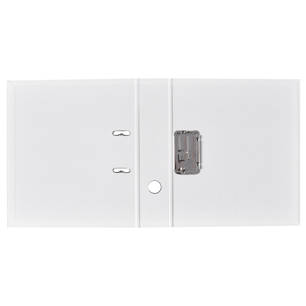 Iratrendező A4, 7,5cm, két oldalt PP borítás,lapraszerelt, Bluering® Premium fehér - Image 3