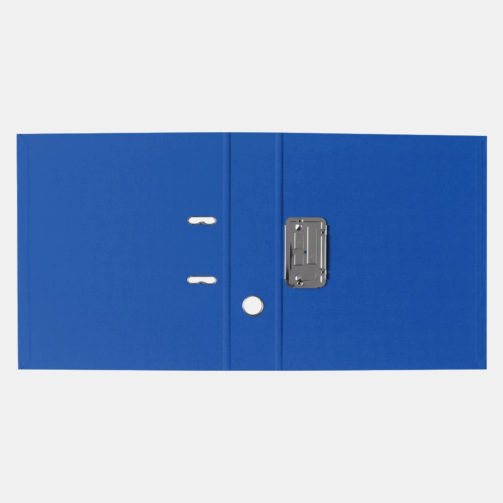 Iratrendező A4, 7,5cm, két oldalt PP borítás,lapraszerelt, Bluering® Premium kék - Image 3