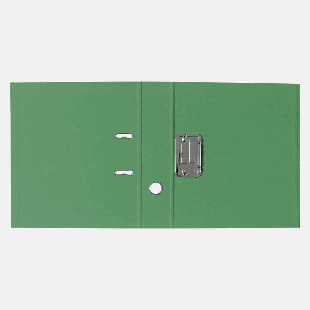 Iratrendező A4, 7,5cm, két oldalt PP borítás,lapraszerelt, Bluering® Premium zöld - Image 3