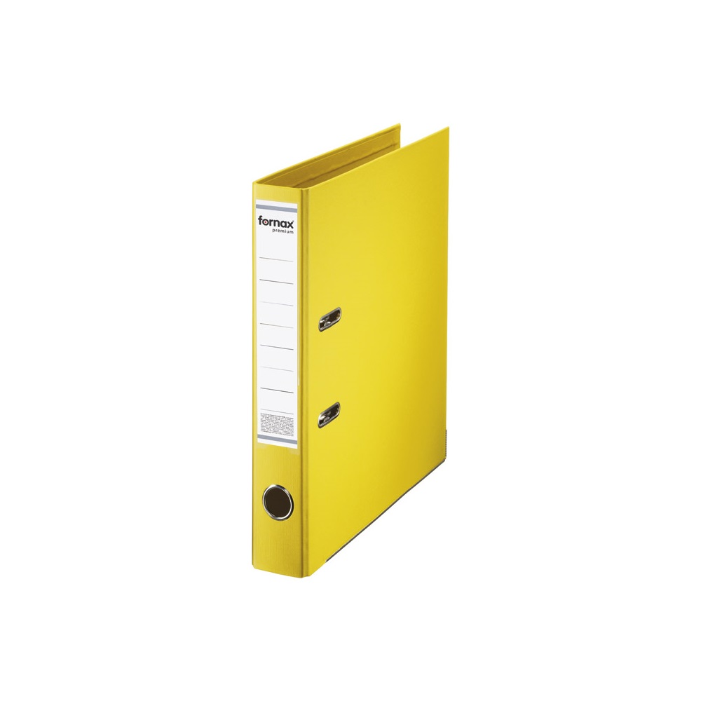 Iratrendező A4, 5,5cm, Fornax Master sárga - Image 3