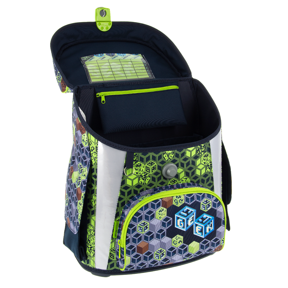 Iskolatáska ergonómiai, fiús, kompalt easy mágneszáras Ars Una GEEK (5065) 21 - Image 10