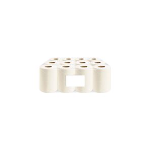 Kéztörlő 2 rétegű tekercses átmérő: 14 cm 100% cellulóz 12 tekercs/karton Bluering® hófehér