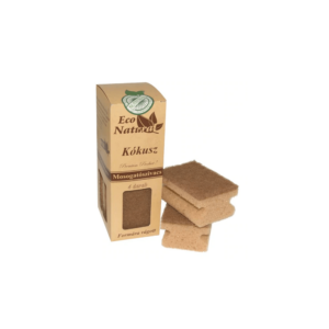 Kókuszszivacs formázott 4 db/csomag Cleanne Eco Natural