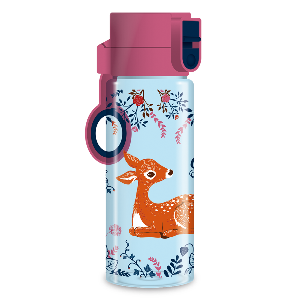 Kulacs 475 ml Ars Una My secret garden Őzikés