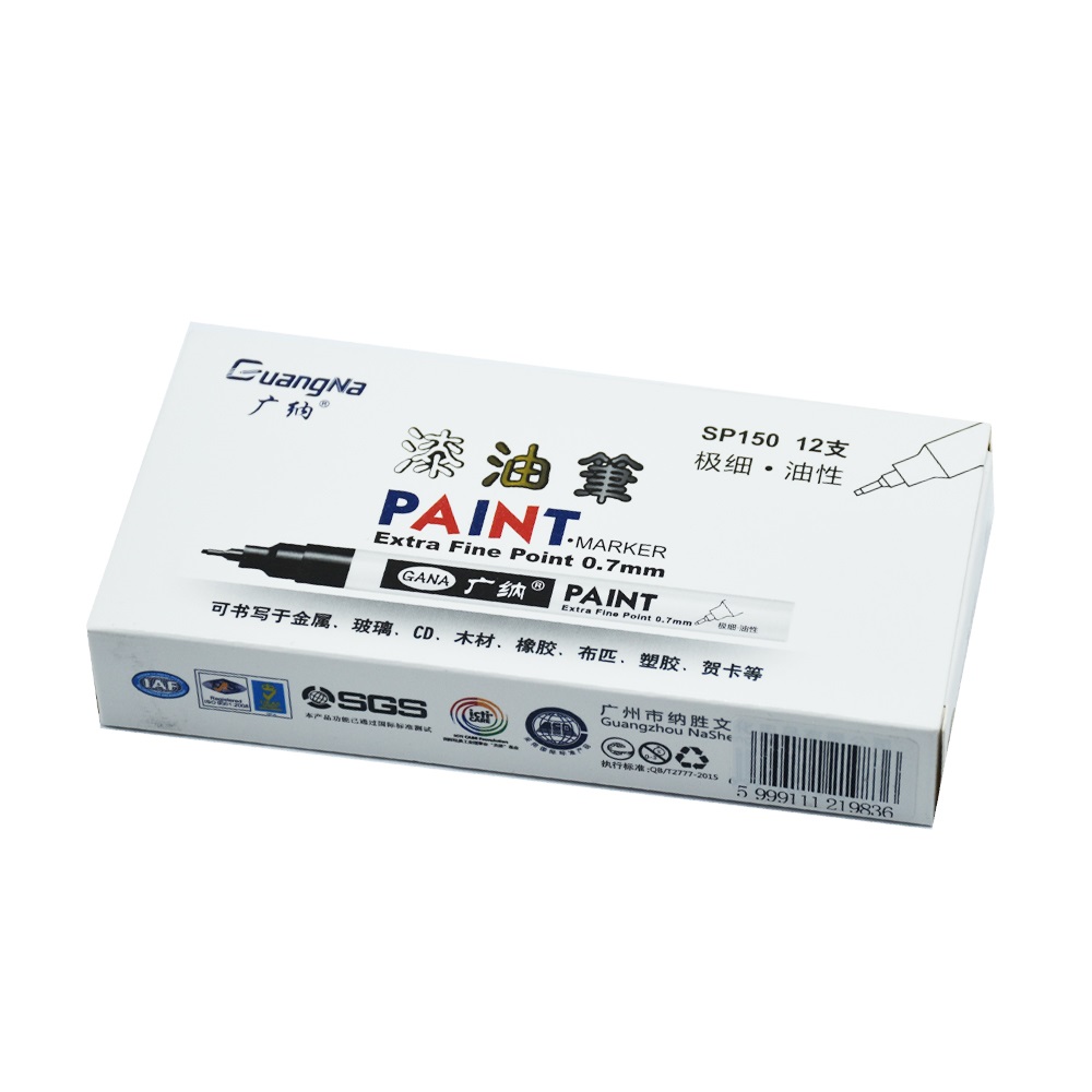 Lakkmarker 0,8mm, kerek Bluering arany - Image 3