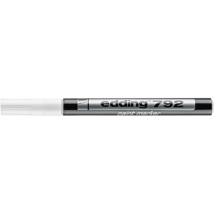 Lakkmarker 0,8mm, kerek Edding 792 fehér