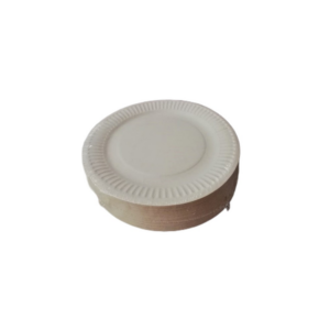 Lapostányér átmérő 18 cm papír fehér 100 db/csomag