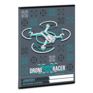 Leckefüzet A5, tűzött 38 lap Ars Una DRONE RACER (5131) 22 10db/csomag