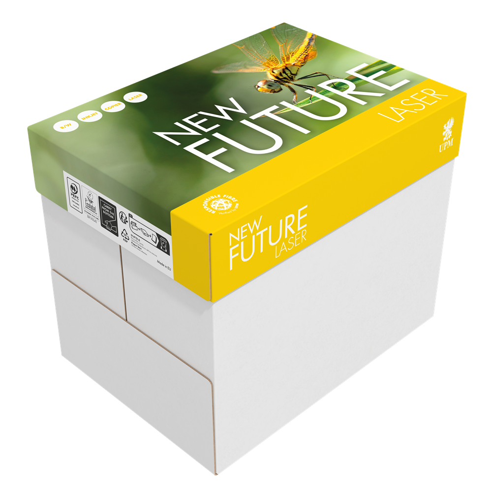 Másolópapír A4, 80g, CIE 150 fehérség, New Future Laser Copy 500ív/csomag - Image 3