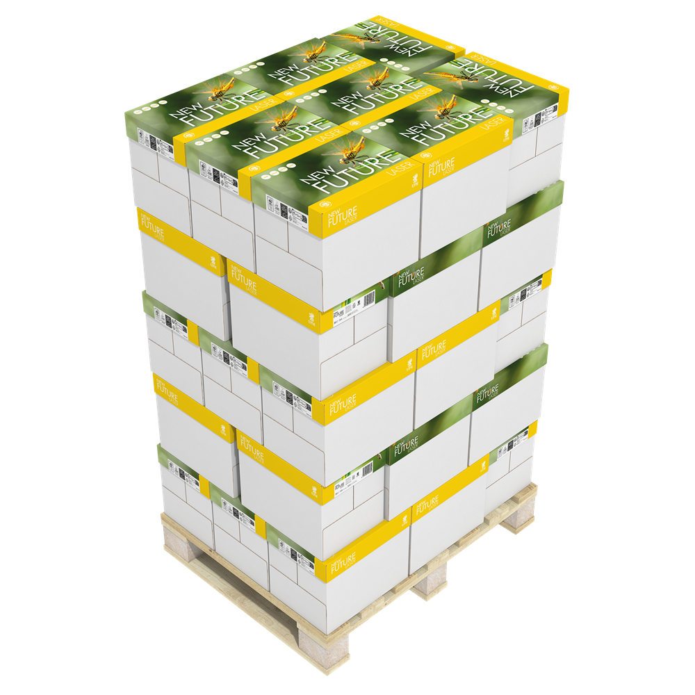 Másolópapír A4, 80g, CIE 150 fehérség, New Future Laser Copy 500ív/csomag - Image 4