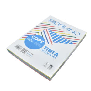 Másolópapír, színes, vegyes színek A3, 80g. Fabriano CopyTinta 5x50 ív/csomag. intenzív