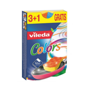 Mosogatószivacs Pur Active 3+1 Vileda Colors_F17881