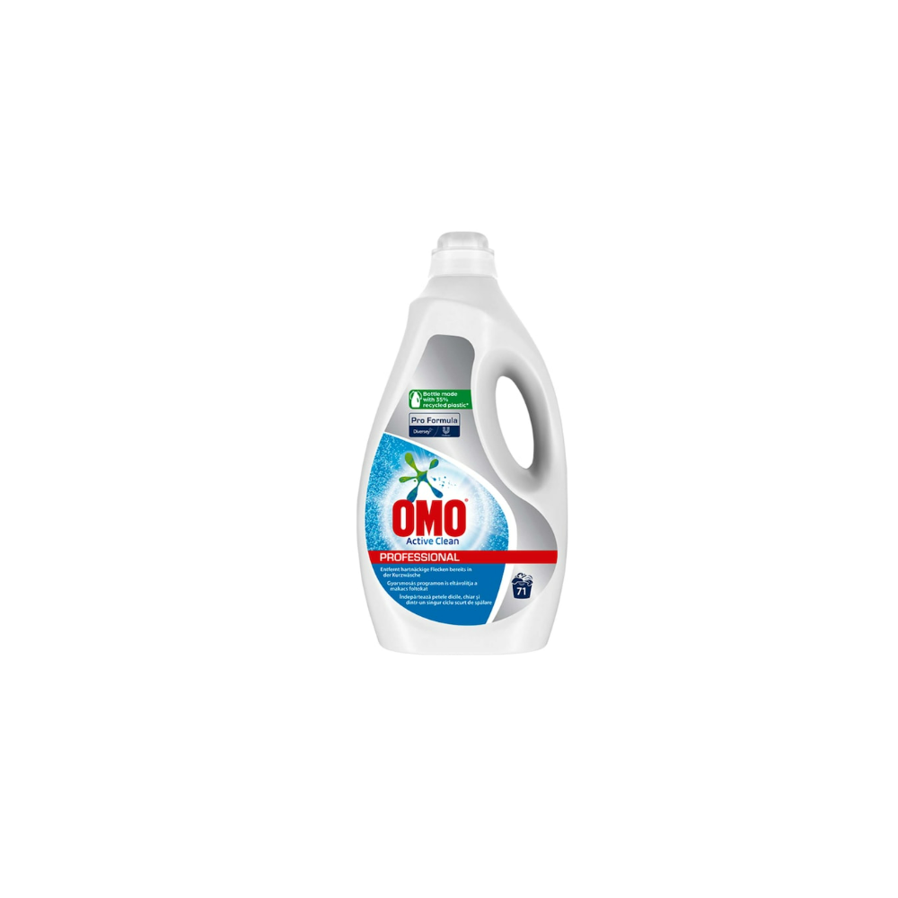Mosógél 5 liter (71 mosás) fehér ruhákhoz Omo - Image 3