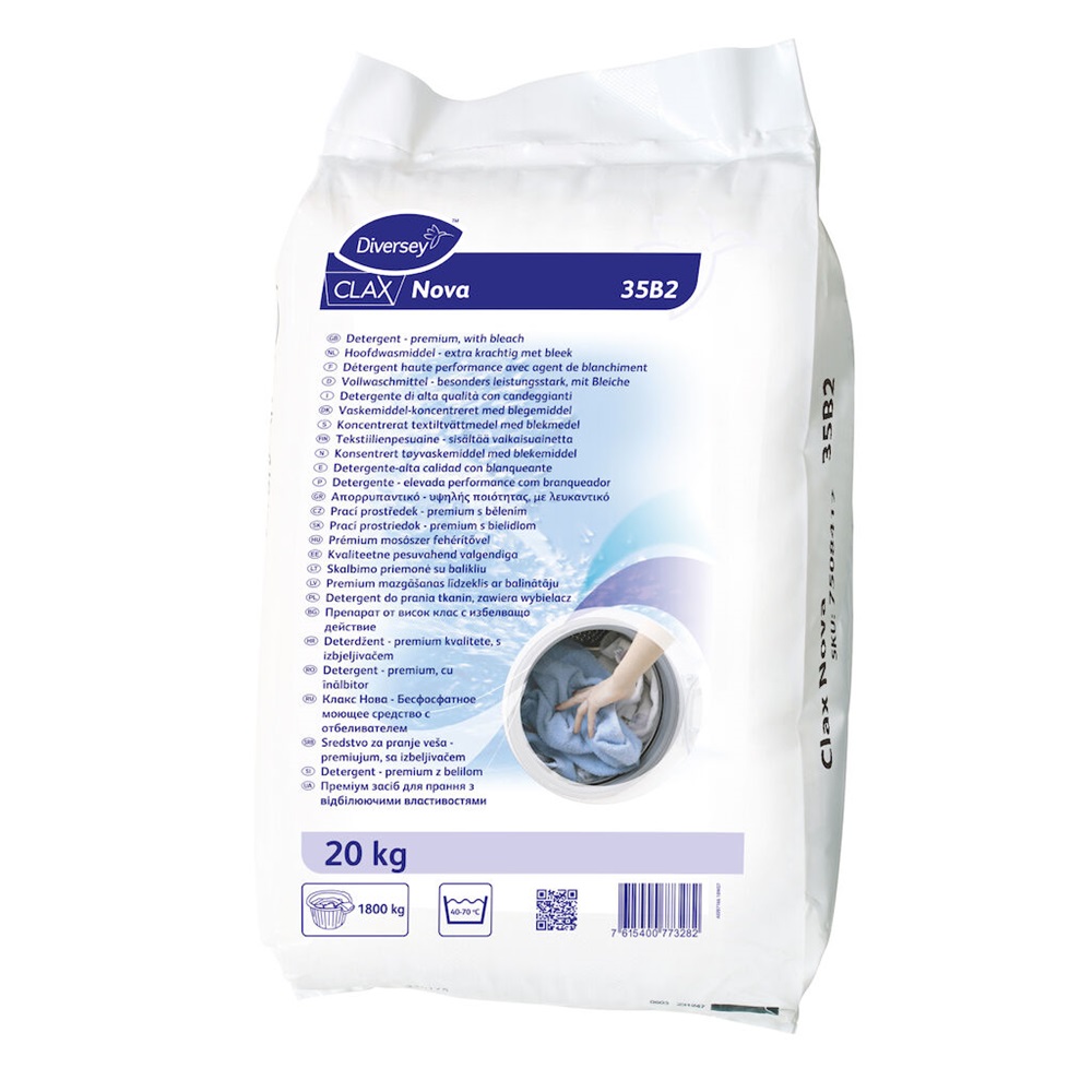 Mosópor 20 kg foszfátmentes prémium Clax Essence - Image 3
